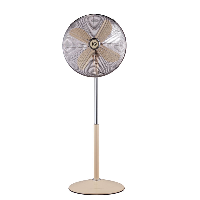 IQ MSF-402 Ορθοστάτης Μεταλλικός Ανεμιστήρας 40cm 60W Cream